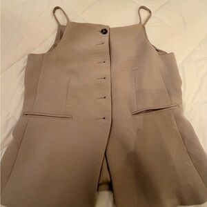 Christian Lacroix Light Taupe Lined Garment